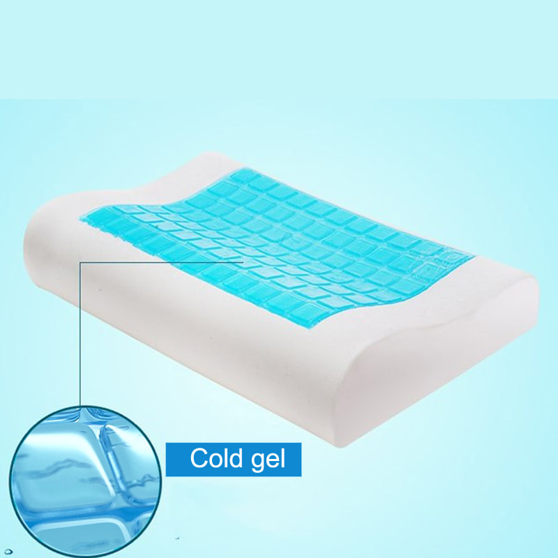 Polyester Fiber Cover Gel Memory Foam High And Low Pillow