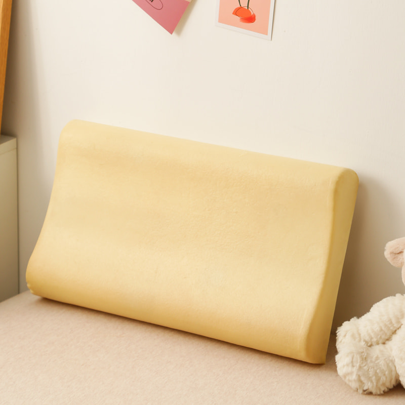 Safe 100% natural Latex Children's soft Memory Foam Pillow Medium