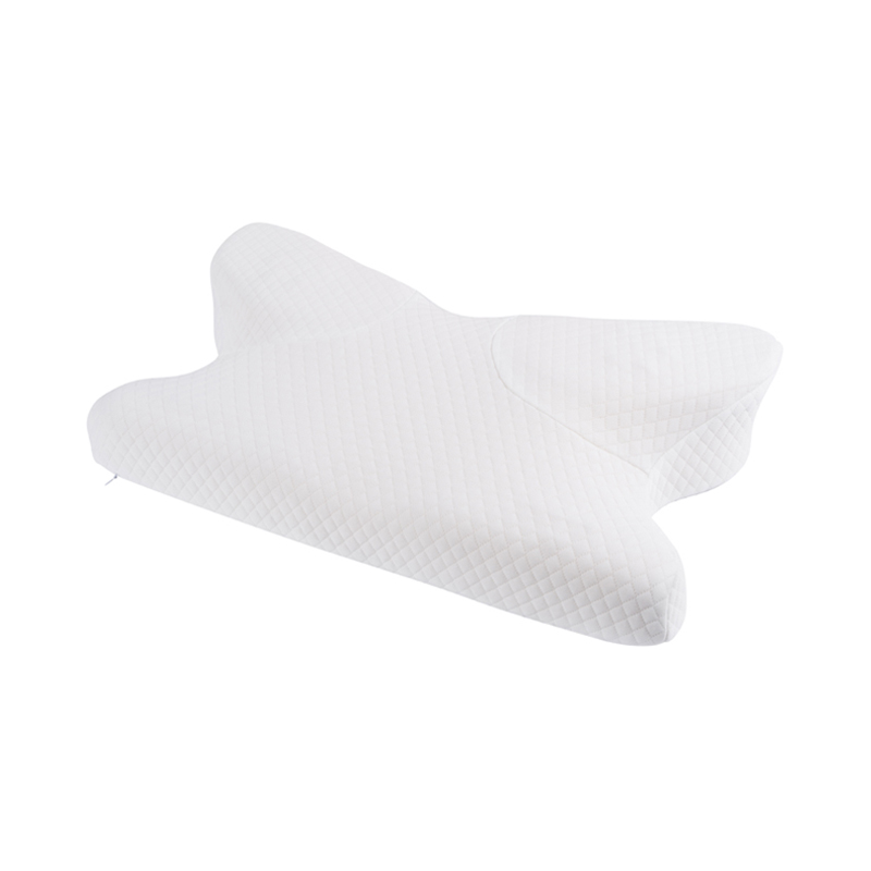 Patent Cowhorn Double Wing Butterfly Shaped Neck Memory Foam Pillow