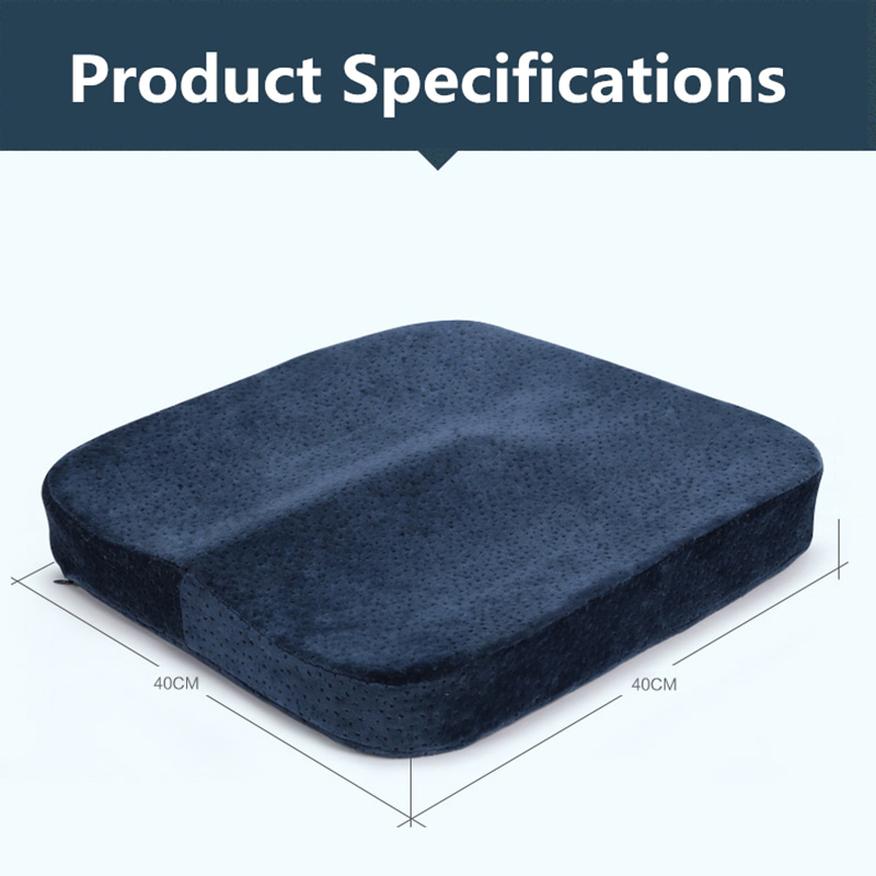 Memory Foam Seat Cushion Suitable for car seats, tables and chairs 40-40-5.5