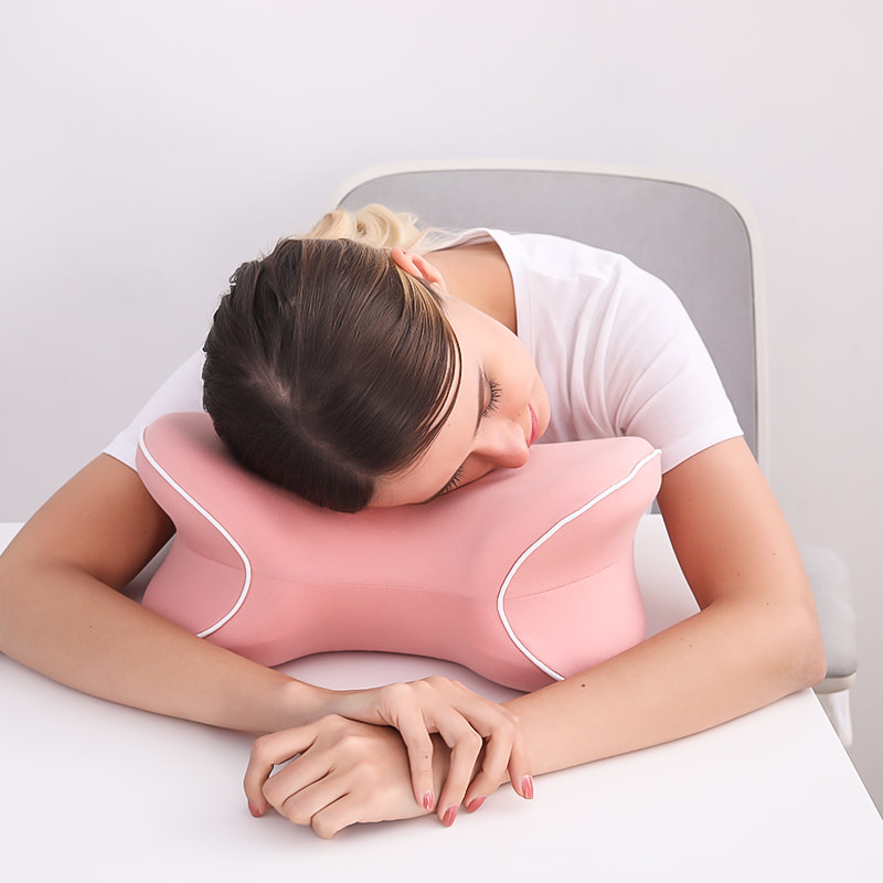 Comfortable Adjustable Nap Pillow for Desk Office Travel